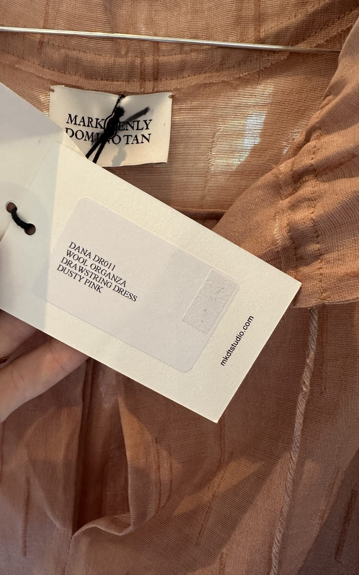 Mark Kenly Domino Tan Dress