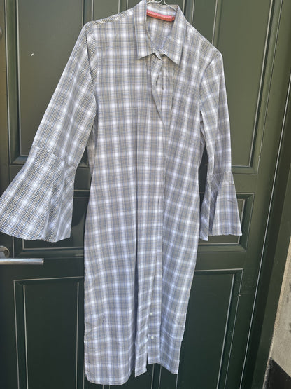 Britt Sisseck Shirt Dress Check