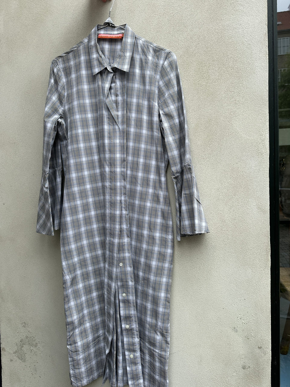 Britt Sisseck Shirt Dress Check