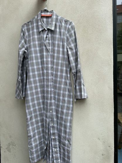 Britt Sisseck Shirt Dress Check